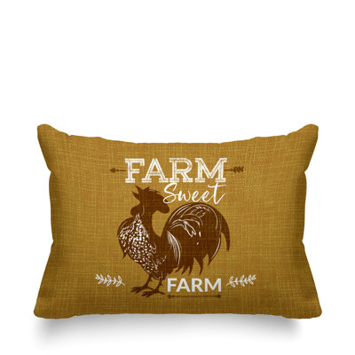 Coussin intérieur / extérieur Cooper Farm House Rooster