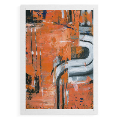 Retro Racing II -Canvas Print Only - NOT FRAMED