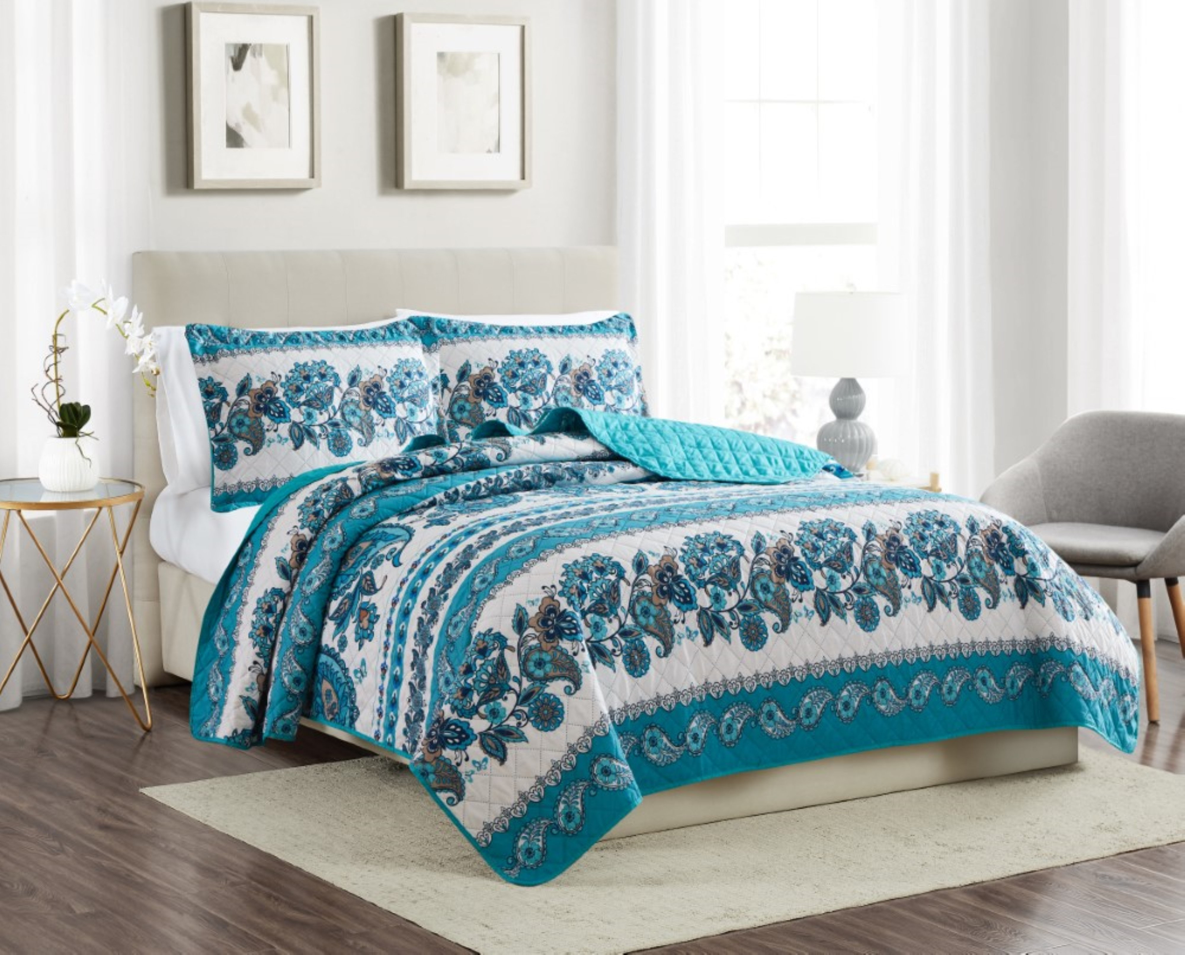 2 or 3 piece turquoise set