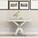 46.85" Console Tables For Entryway With Luxury Mirrored Double X-base