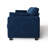 79'' W Modern Loveseat Sofa, Comfy Velvet Couch with Spring Cushion, Removable Cover, Sturdy Frame, Deep Seat, Easy Assembly for Living Room, Bedroom, Office, and Small Space, Blue-1637605307