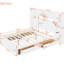 Grand lit avec amplement d'espace de rangement et prises de courant encastrées - 4 tablettes de rangement intégrées-1965771663-1965771656