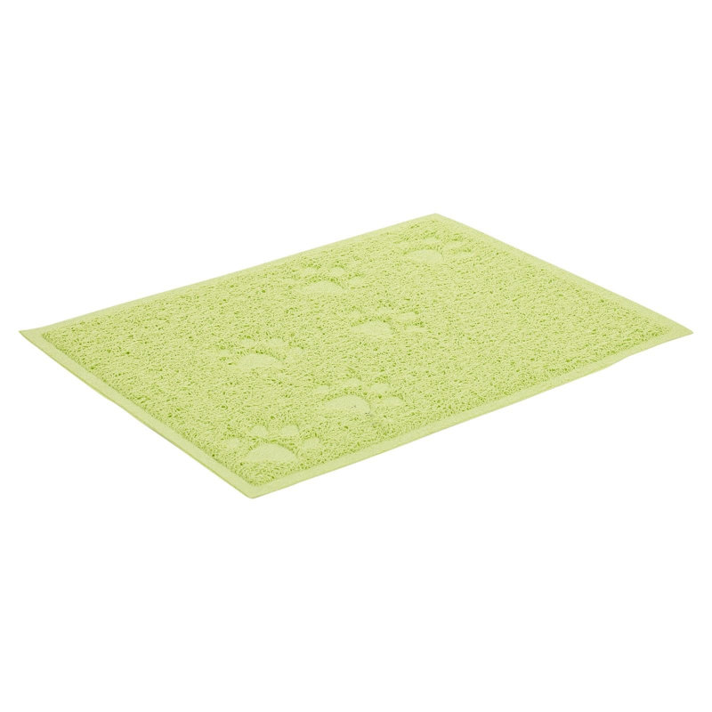 Solid Colour Rectangle Placemat, Lime Green
