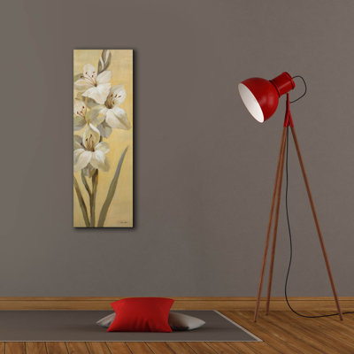 «Subtle Lily 2» par Silvia Vassileva, art mural sur toile