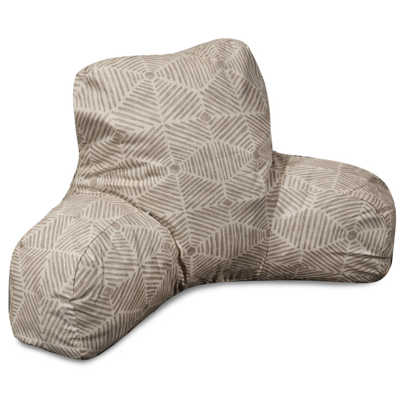 Housse et insert géométrique pour coussin Charlie, Beige