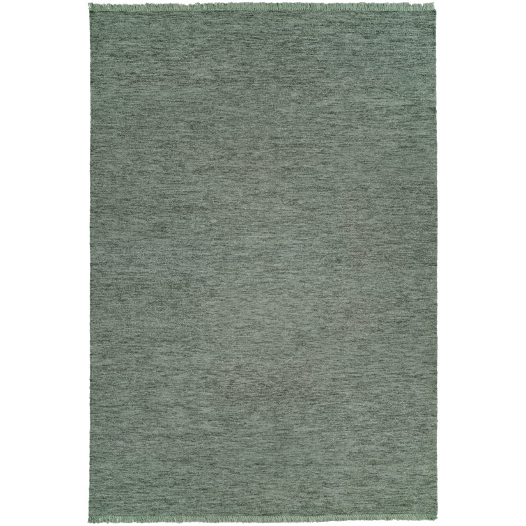 Sumak Wool Area Rug in Blue