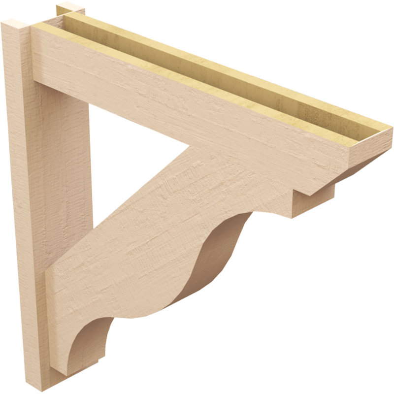 Bois de cèdre brut Funston Slat, H 30 po x l 6 po x P 30 po