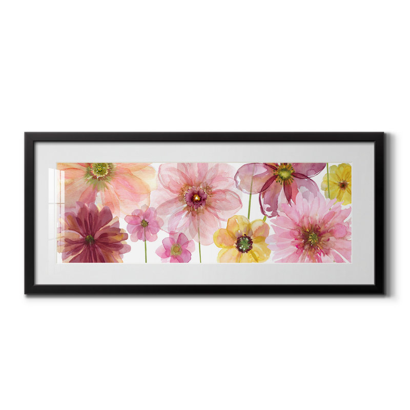 " Pop Of Pink I ", Black
