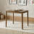 Five Piece Square Dining Table Set with Four Upholstered Chairs