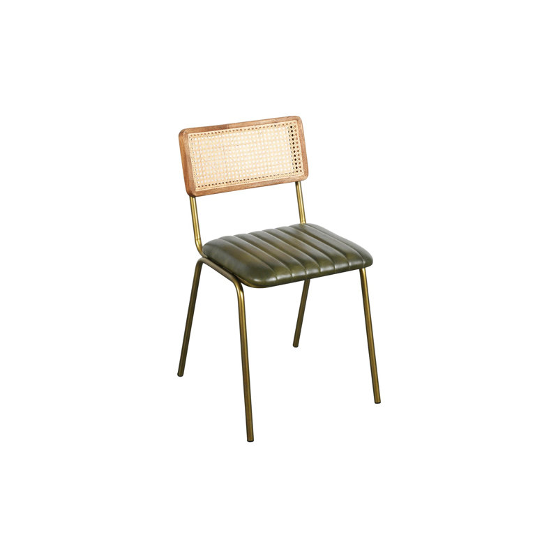 Chaise d'appoint en vert