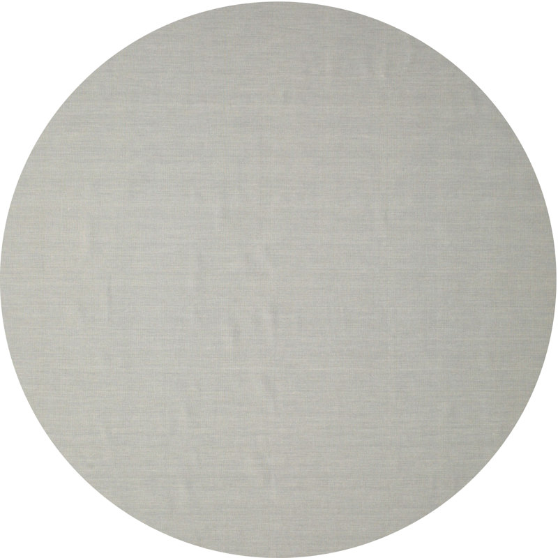 Tapis gris zone contemporaine, Rond 3 pi