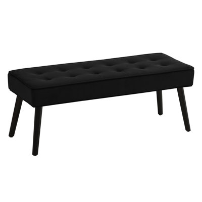44'' Wide Modern Upholstered Tufted Entryway Bench