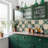 8" x 8" Mediterranean Spanish-Inspired Decorative Ceramic Pattern Vinyl Peel and Stick Mosaic Tile