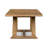 Daila Extendable Pine Solid Wood Dining Table-101370114