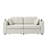 Modern 3-Seater Sectional Sofa, Chenille Couch with USB & Cup Holder, Easy to Install-1217492382