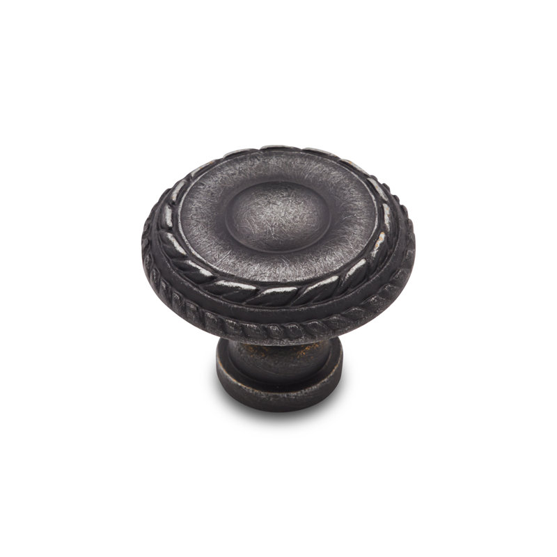 CK Series Mushroom Knob, Small, Distressed Nickel