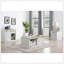 Table de salon de style rustique blanc antique 1 pièce