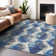 Premium Machine Washable Prisco Blue Rug