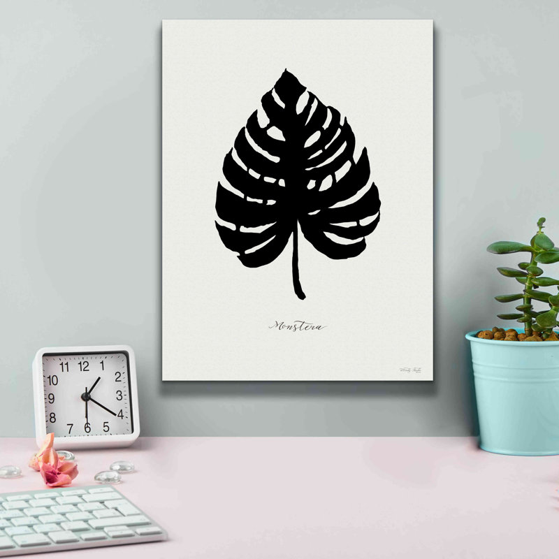 "Palmier ébène II" par Cindy Jacobs, H 16 po x l 12 po x P 0,75 po