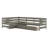 Twin Size L-Shaped Bed Frame With Drawers And Space-Saving 2 Beds In 1 Design-777875741