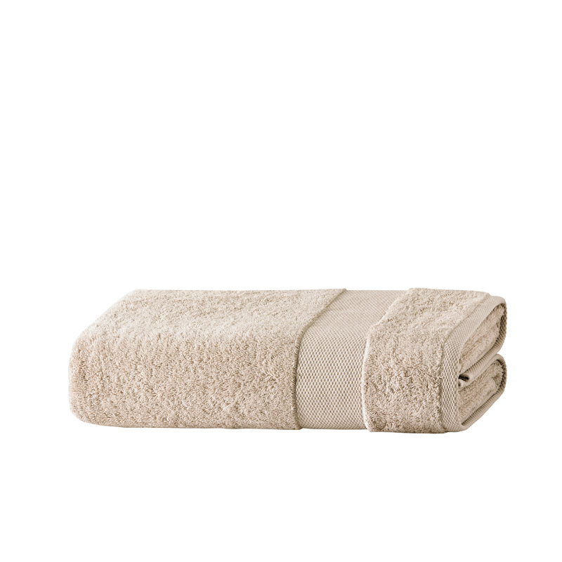 Anissah Midweight Bath Towel, Beige 