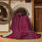 Machine Washable Horizontal Stripes Blue Area Rug