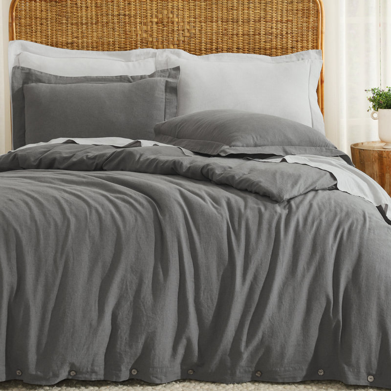 Ensemble de housse de couette avec taies décoratives 3 pièces Orion, Housse de couette double / grand + 2 taies décora
