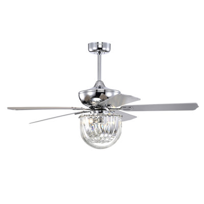 Zyanya 52'' Ceiling Fan with LED Lights