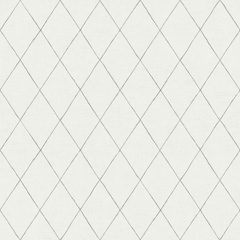 Rouleau de papier peint L 33 pi x l 20,5 po Wilborn, Gris