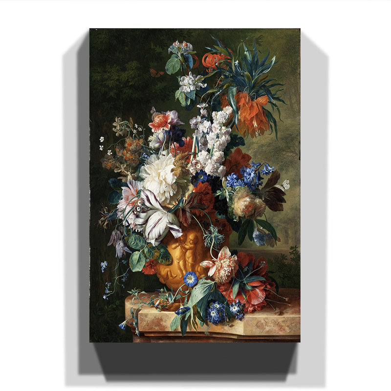 Still Life Flowers by - Wrapped Canvas, 100cm H x 70cm W