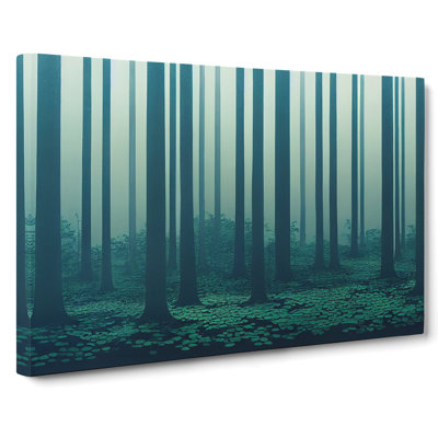 Engaging Forest - Wrapped Canvas