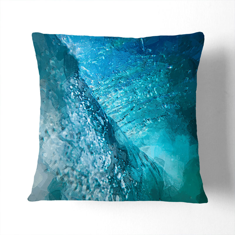 Square Throw Cushion, 40cm H x 40cm W x 15cm D
