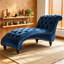 Tufted Armless Chaise Lounge