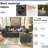 Sleeper Soft Bed,Pull Out Couch Bed with Storage Chaise,Iron Frame Soft Futon Sofa(Linen L-Shape,Dark Gray)-94181362