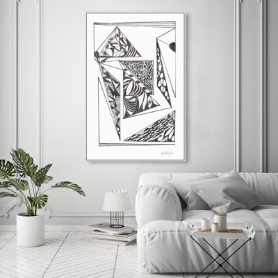 Manuel Roman - Pages Graphic Art Canvas