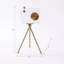 Objets décoratifs en acrylique et laiton inspirés de l'appareil photo pour la décoration intérieure - Figurine moderne pour décor de table de salon - 10 po, or et transparent