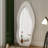Gizella Fabric Frame Mirror-361343962-361343963