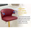 Chaise de bar rotative réglable moderne avec dossier et fonction pivotante-351581020