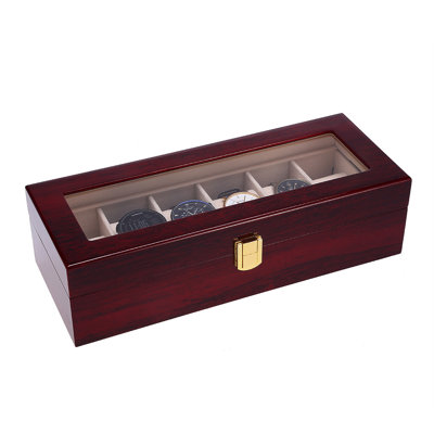 6 Slots Watch Box