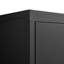 Classeur et casier de rangement avec serrures à double porte, pour la maison de bureau, acier noir, support à hauteur ajustable peu encombrante, 3 4 tablettes, deux clés de conception 35,97 po, réglage facile, largeur 31,34 po