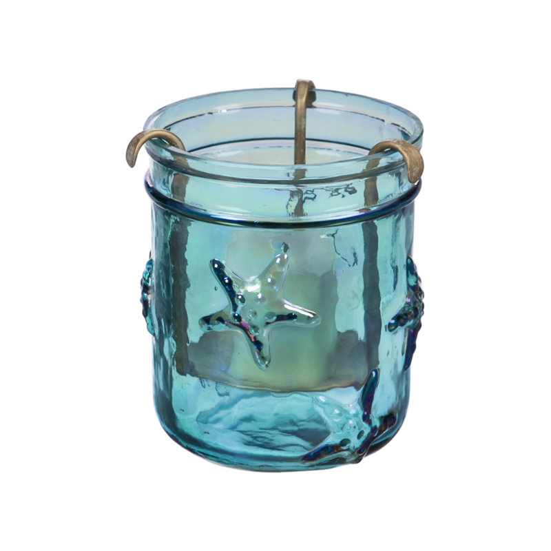 4'' H Metal Tabletop Hurricane