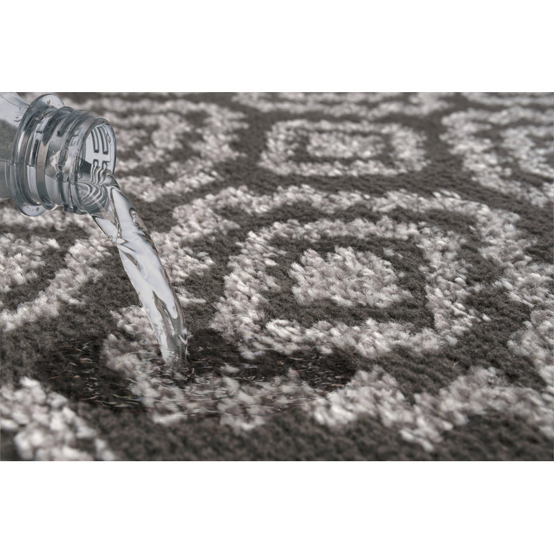 Manarel Floral Bath Rug Set, 24"W x 59"L / 24"W x 35"L