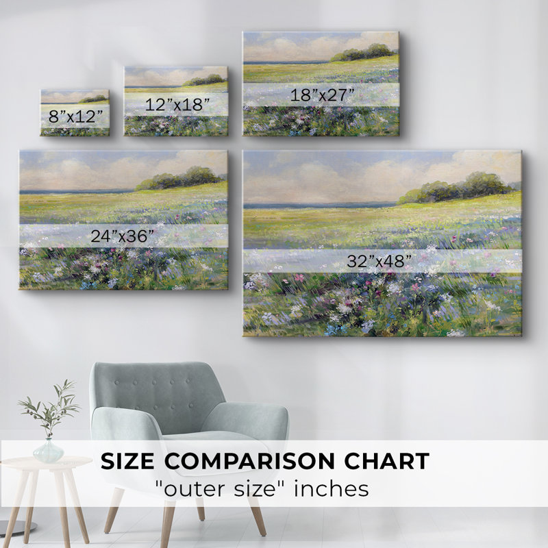 Au bord de la mer - galerie Cavas, H 12 po x l 18 po