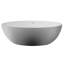 67'' x 39.4'' Freestanding Soaking Resin Bathtub