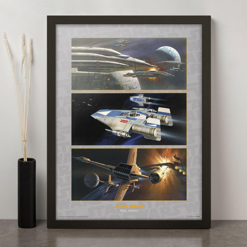 Star Wars Rebel Assault - Picture Frame Memorabilia