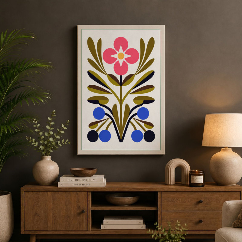 Print, Ochre Border, 24x16 - 61.0 x 40.6 cm