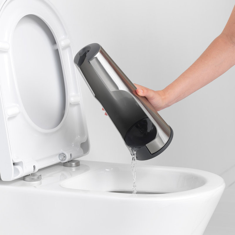 Brabantia Renew Toilet Brush and Holder, Matt Steel