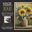 Reproduction encadrée FLORAL Series XXIV - bois massif-112597526