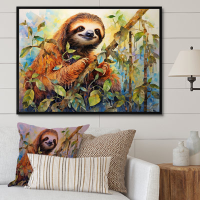 " Mellow Climbing Sloth I "