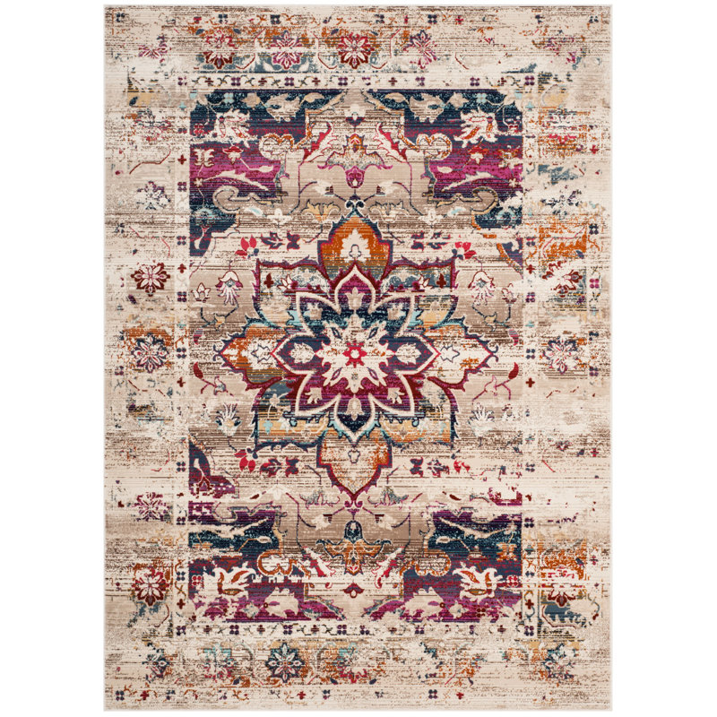 Tapis oriental performance Wayne, Rectangle 6 pi 7 po x 9 pi 2 po